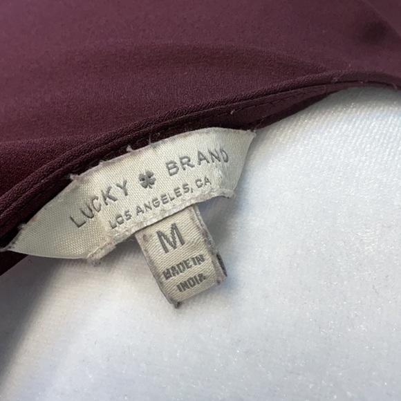 Lucky Brand Flutter Sleeve Blouse - Picture 12 of 14